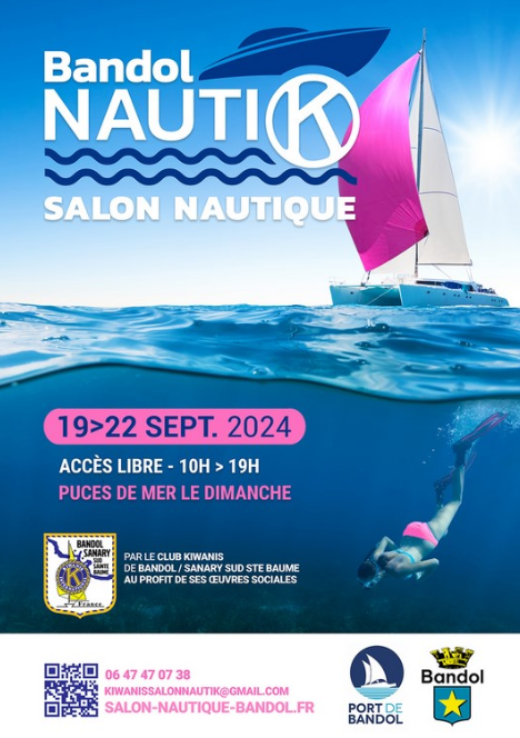 BANDOL MECA NAUTIQUE sera présent au salon Bandol Nautik du 19 au 22 septembre 2024